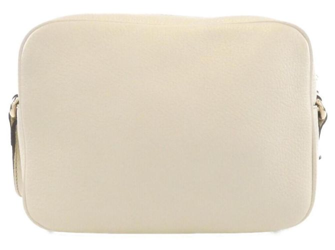 Borsa a tracolla in pelle off-white Gucci Soho Bianco sporco - vista 2