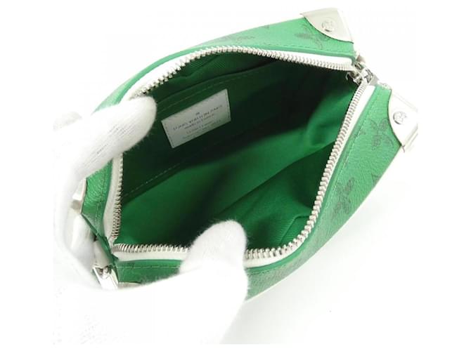 Borsa a tracolla Louis Vuitton Monogram Mini Soft Trunk Verde Verde chiaro - vista 9