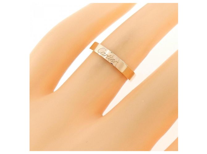 Cartier Anello C de Wedding in oro rosa D'oro - vista 3