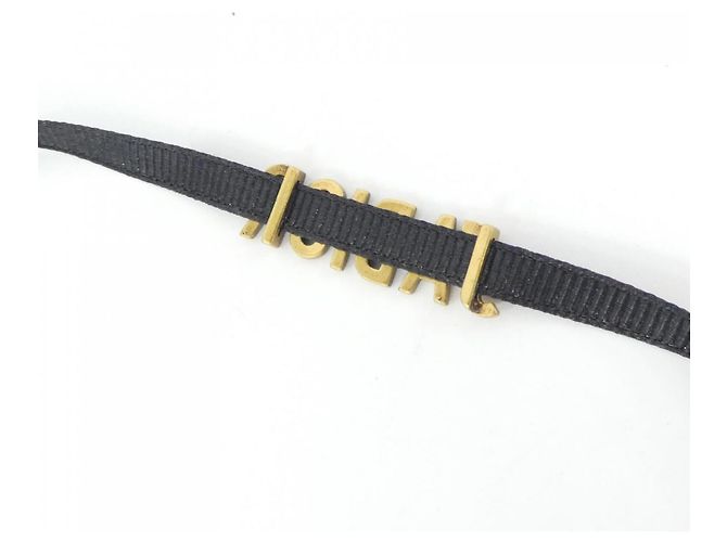 Choker Christian Dior J'Adior N0681ADRMT Nero D'oro - vista 3
