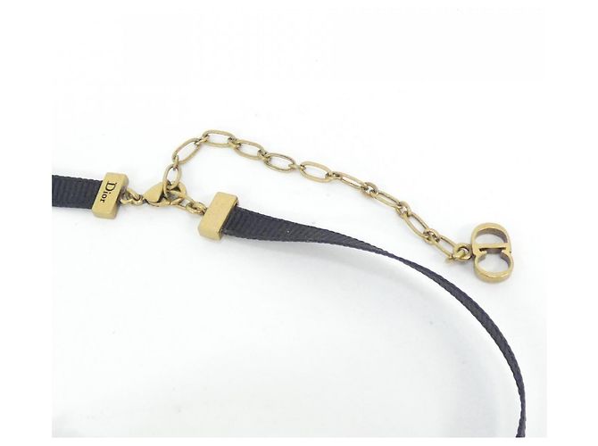 Choker Christian Dior J'Adior N0681ADRMT Nero D'oro - vista 4