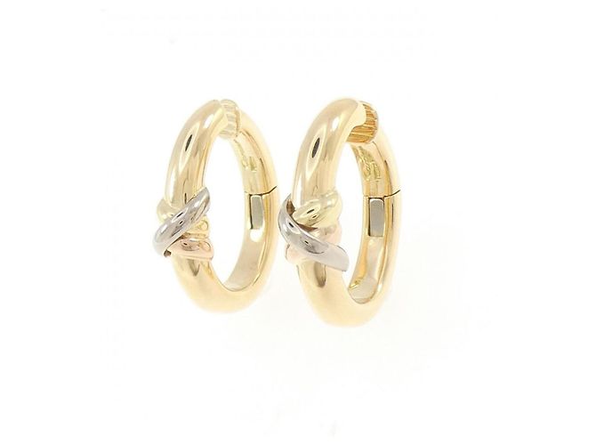 Cartier Three Gold Thread Ohrringe Golden - Ansicht 2