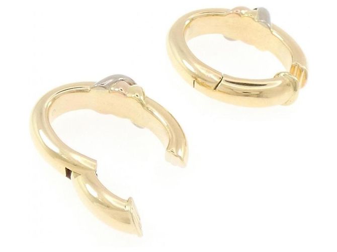 Cartier Three Gold Thread Ohrringe Golden - Ansicht 3