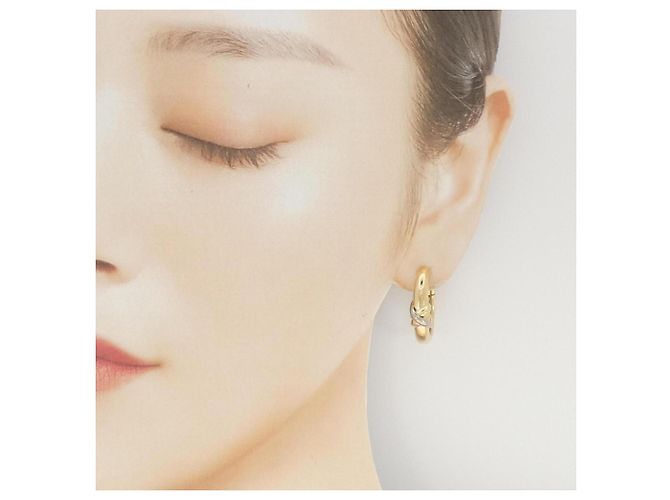Cartier Three Gold Thread Ohrringe Golden - Ansicht 4