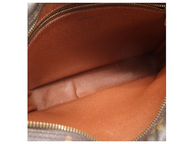 Borsa a Spalla Louis Vuitton Monogram Trocadero PM Marrone Beige Monogramma - vista 14