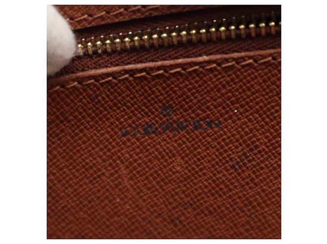 Borsa a Spalla Louis Vuitton Monogram Trocadero PM Marrone Beige Monogramma - vista 18