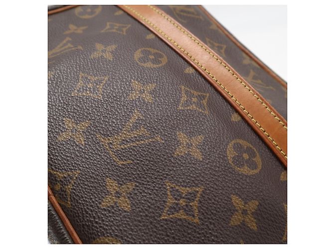 Borsa a Spalla Louis Vuitton Monogram Trocadero PM Marrone Beige Monogramma - vista 4