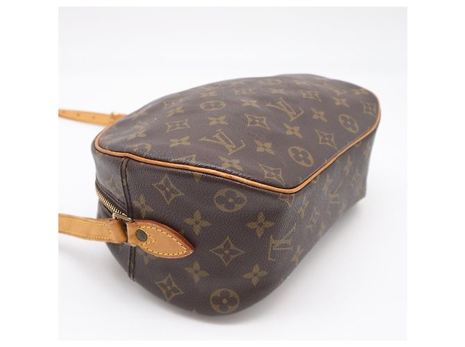 Borsa a Spalla Louis Vuitton Monogram Blois Marrone Beige Monogramma - vista 6