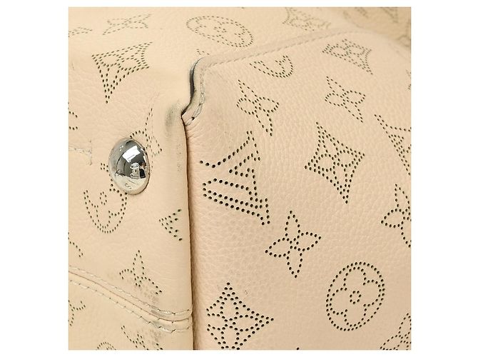 Louis Vuitton Hina Mahina Leather PM Bege - vista 7