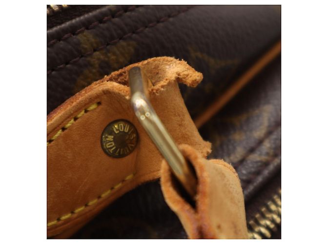 Bolso de Hombro Louis Vuitton Monogram Nile GM Castaño Beige Monograma - vista 10
