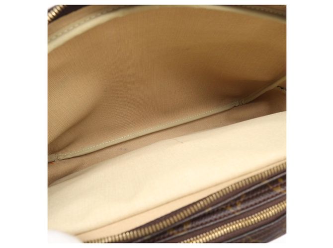 Bolso de Hombro Louis Vuitton Monogram Nile GM Castaño Beige Monograma - vista 13