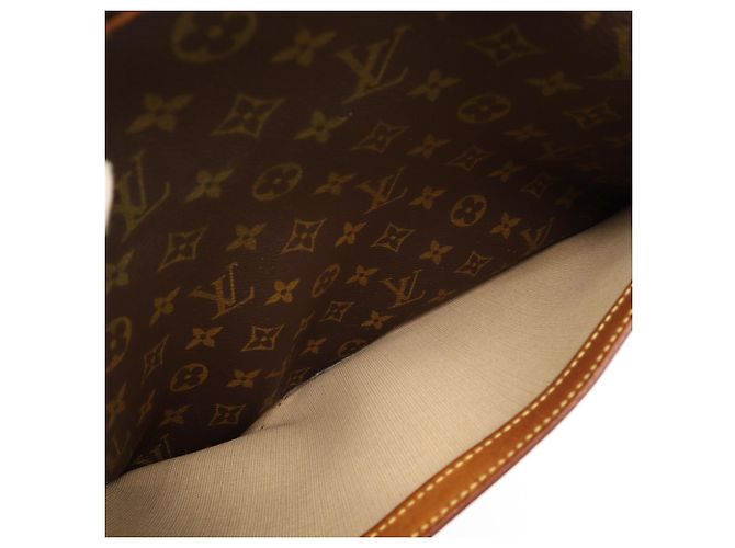 Bolso de Hombro Louis Vuitton Monogram Nile GM Castaño Beige Monograma - vista 16