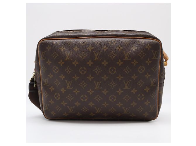 Bolso de Hombro Louis Vuitton Monogram Nile GM Castaño Beige Monograma - vista 2