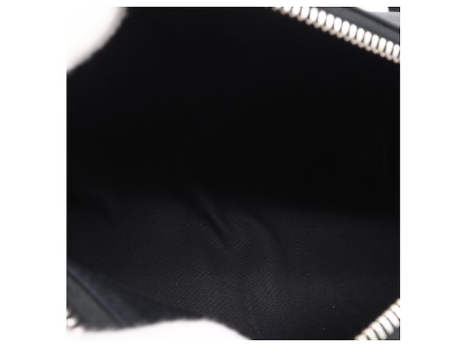 Céline Celine Triomphe Canvas Cylinder Schultertasche Braun Schwarz Weiß - Ansicht 13