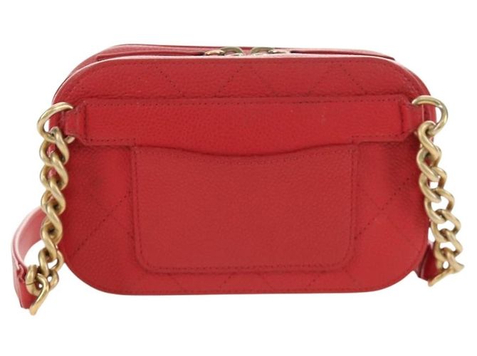 Cintura Chanel Chic Affinity Stitched Caviar Rosso - vista 2