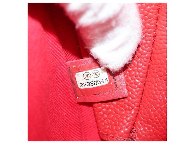 Cintura Chanel Chic Affinity Stitched Caviar Rosso - vista 6