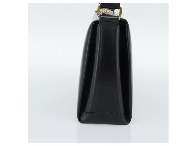Gucci Vintage Convertible Box Leather Nero - vista 4