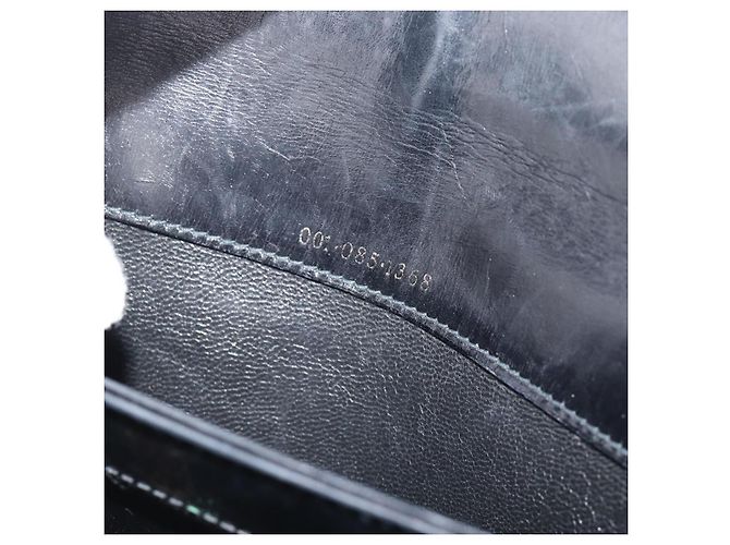 Gucci Vintage Convertible Box Leather Nero - vista 7