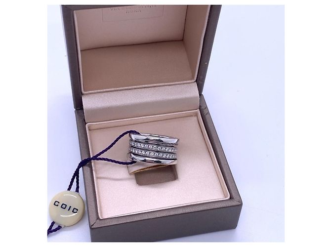 Bulgari Bvlgari B.Zero1 Platin Diamantring Silber - Ansicht 4