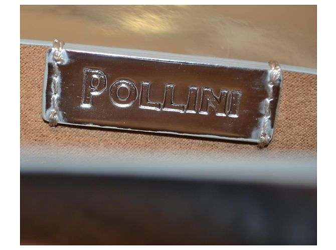 Borsa a tracolla Pollini Pelle Argento - vista 9