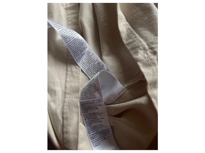T-shirt Balenciaga BB Monogram Beige - vista 3