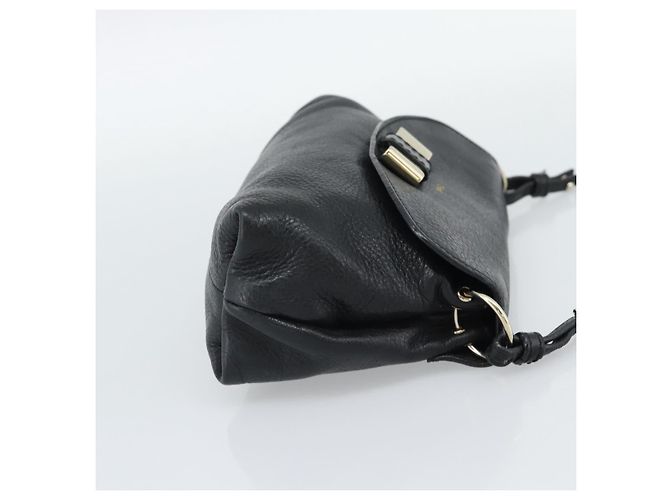 Chloé Chloe Lily Leather Nero - vista 4