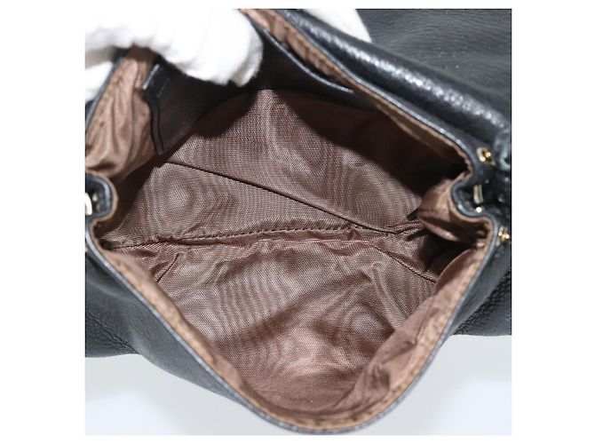 Chloé Chloe Lily Leather Nero - vista 5