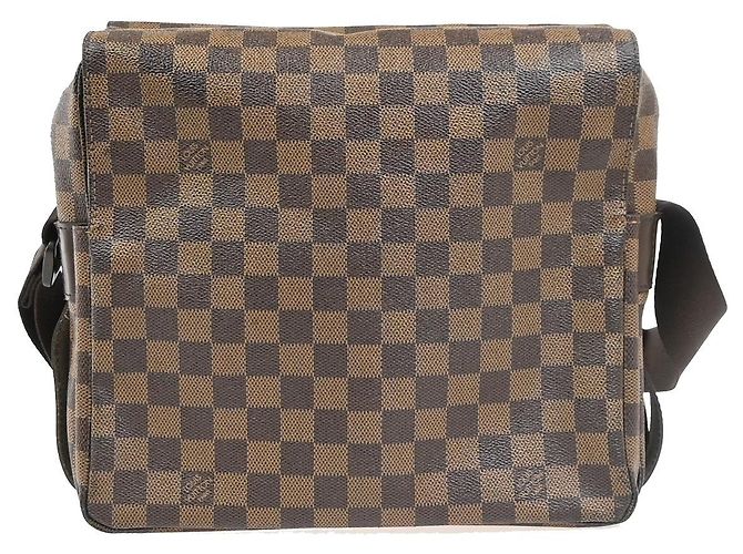 Louis Vuitton Naviglio Damier Ebene Marrone - vista 2