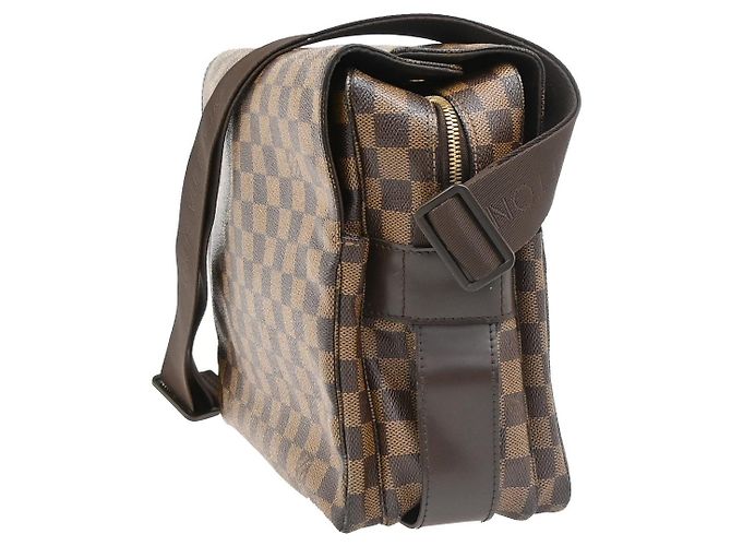 Louis Vuitton Naviglio Damier Ebene Marrone - vista 3