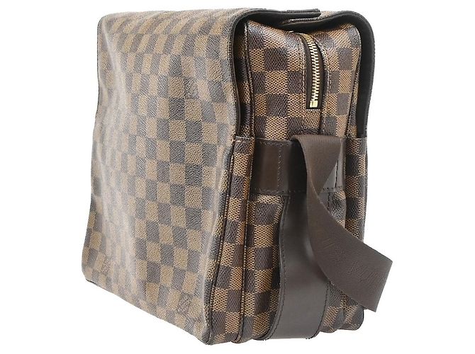 Louis Vuitton Naviglio Damier Ebene Marrone - vista 4