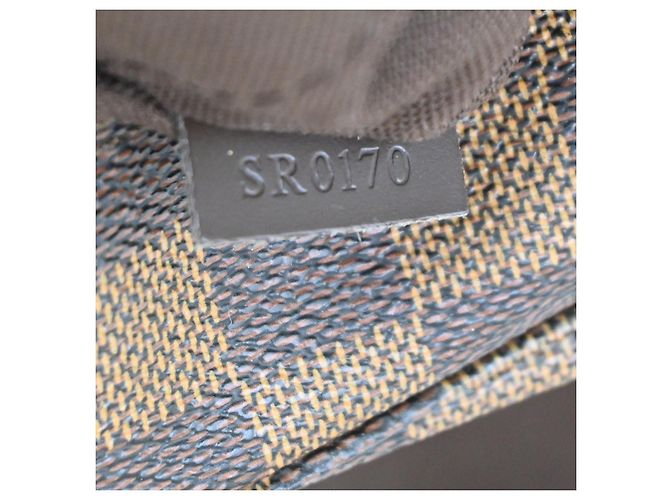 Louis Vuitton Naviglio Damier Ebene Marrone - vista 7