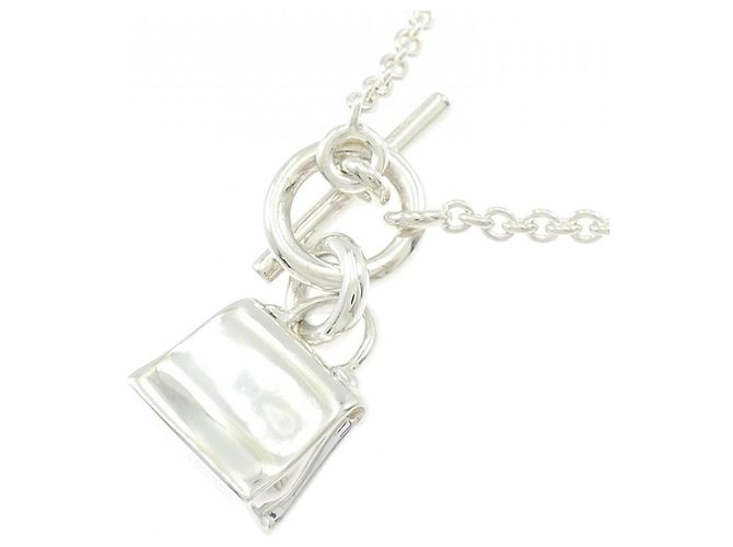 Hermès Collana Amulette Kelly Hermes Argento - vista 4