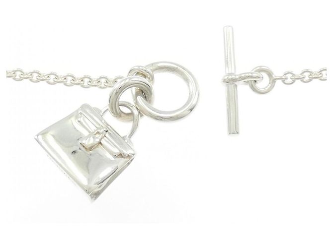 Hermès Collana Amulette Kelly Hermes Argento - vista 5