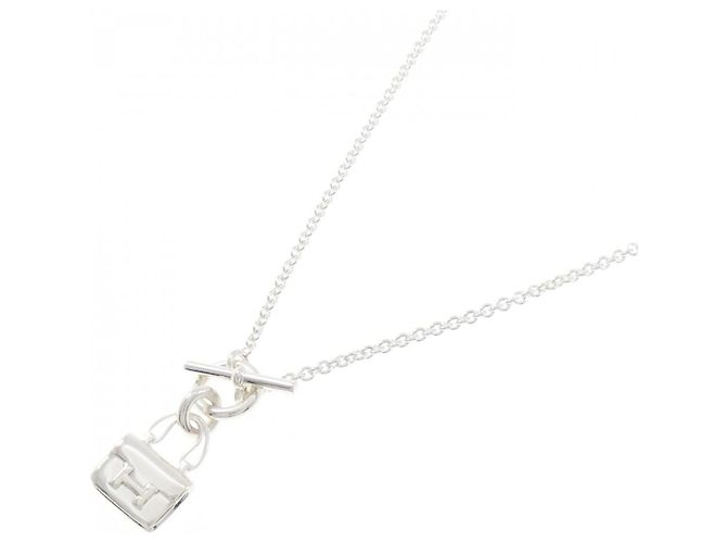 Hermès Colar Amulette Constance Hermes Prata - vista 2