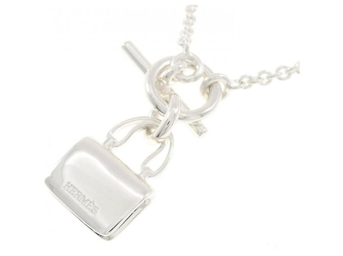 Hermès Colar Amulette Constance Hermes Prata - vista 4