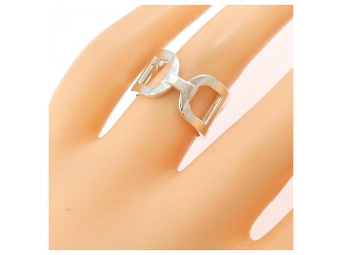 Ring Anello Hermès Ever Chaine d'Ancre Argento - vista 5