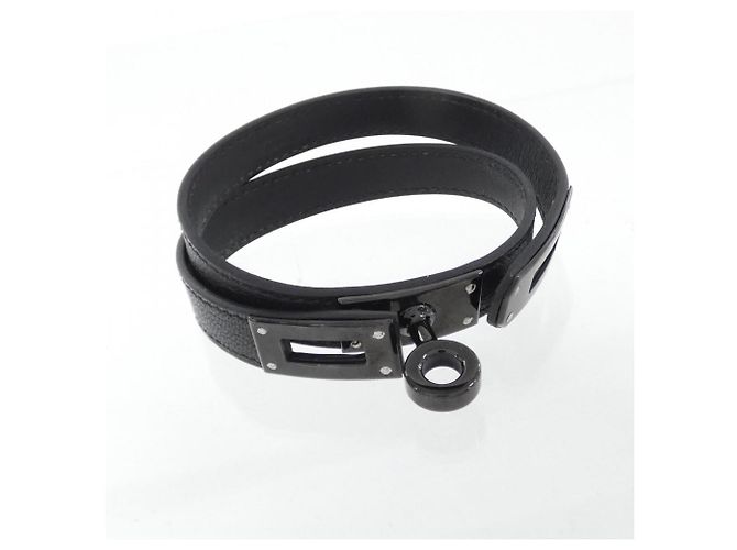 Hermès Hermes Kelly Double Tour So Black Charm Armband Schwarz - Ansicht 3