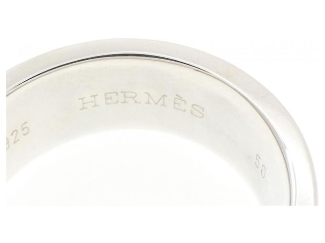 Hermès Anello Kelly Hermes in Argento 925 - vista 4