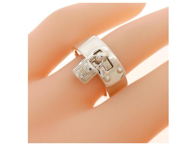 Hermès Anello Kelly Hermes in Argento 925 - vista 5