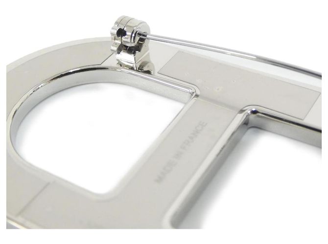 Hermès Spilla Hermes Chaine d'Ancre Marrone Argento - vista 3