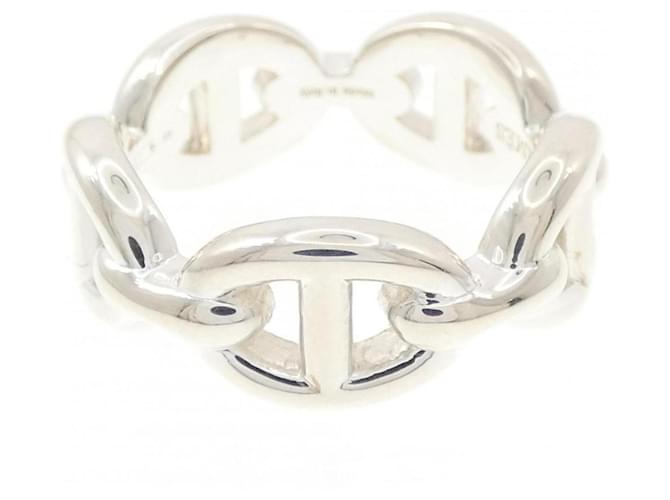 Hermès Chaine d'Ancre Enchainée Ring Silber - Ansicht 2