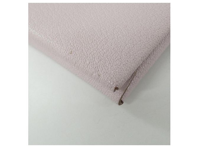Hermès Porta-moedas Hermes Calvi Duo em Rosa - vista 3