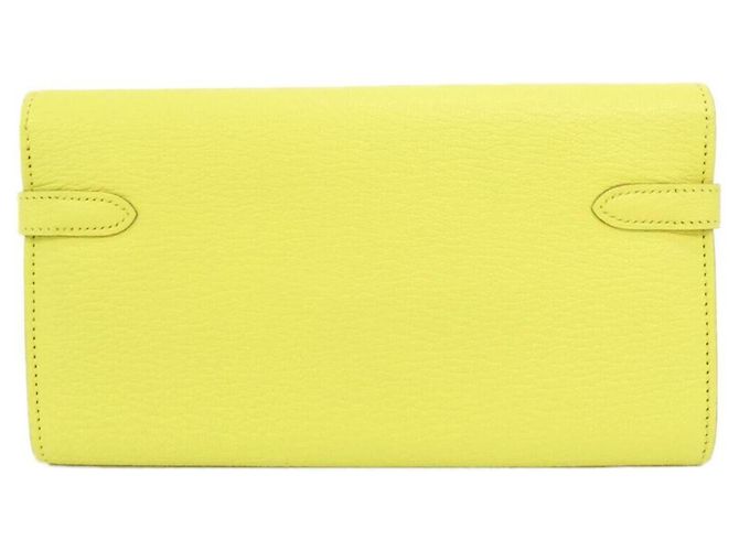Hermès Hermes Kelly Classic Long Wallet Golden Gelb - Ansicht 2