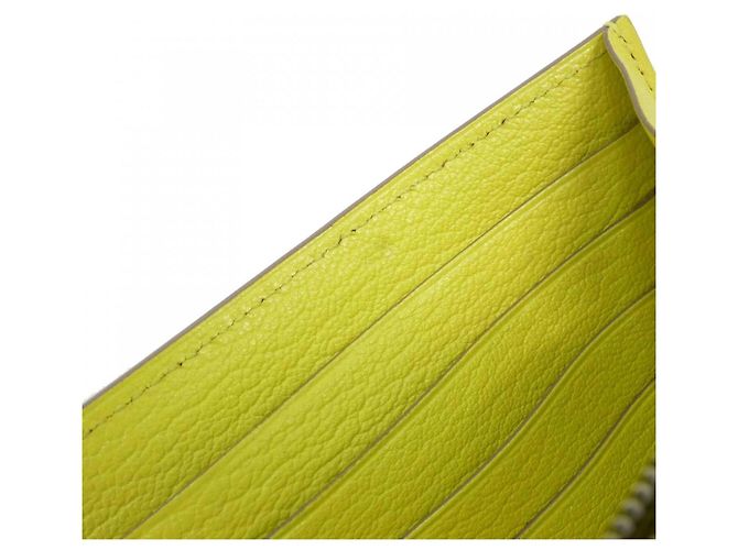 Hermès Hermes Kelly Classic Long Wallet Golden Gelb - Ansicht 8