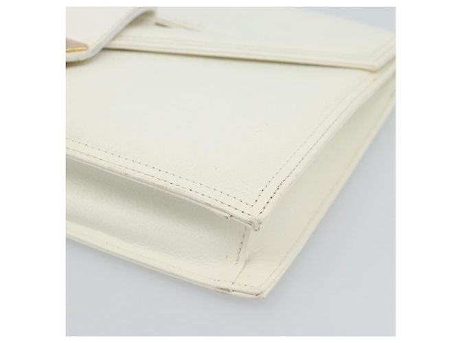 Saint Laurent Pelle Vintage Bianco - vista 7