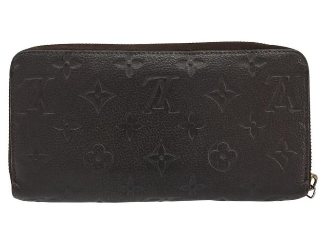 Louis Vuitton Zippy Wallet NM Leather Empreinte Brown - view 2