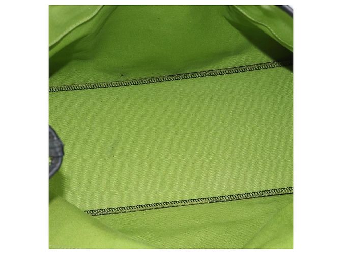 Bottega Veneta Vintage Canvas Verde - vista 5