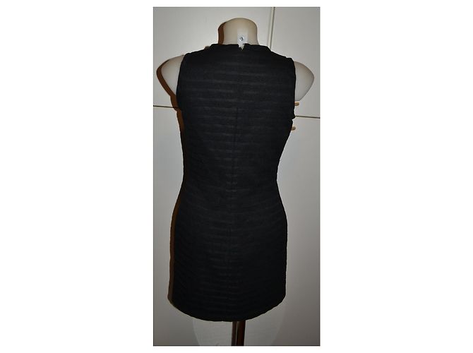 Versace Jeans Couture Mini Abito Nero - vista 3