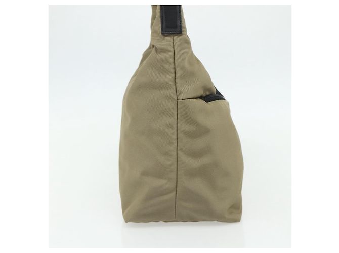 Gucci Double Pocket Hobo Nylon Beige - vista 3
