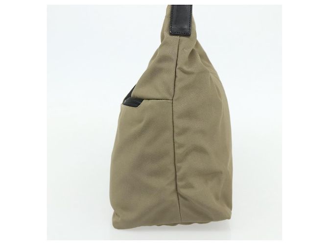 Gucci Double Pocket Hobo Nylon Beige - vista 4